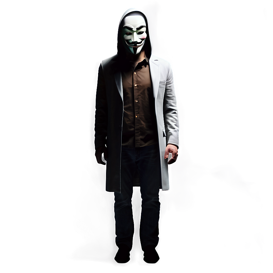 Anonymous Faceless Character Png Tuh12