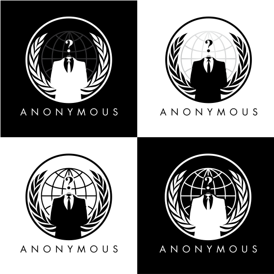 Anonymous Logos Variations