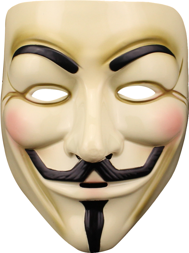 Anonymous Mask Iconic Symbol