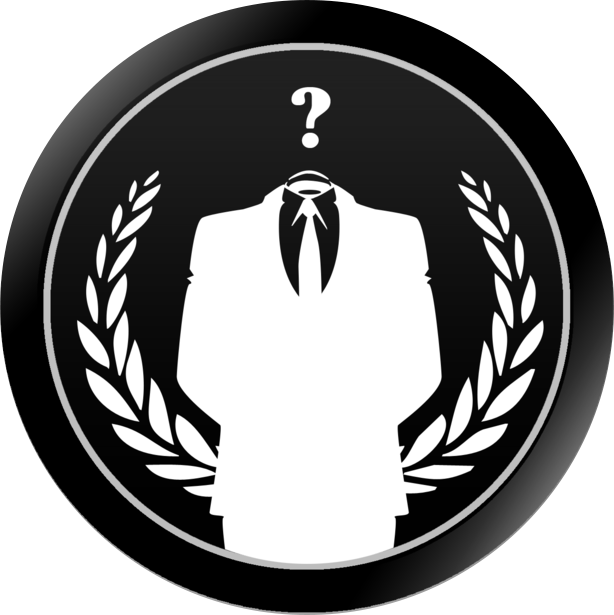 Anonymous Question Mark Emblem