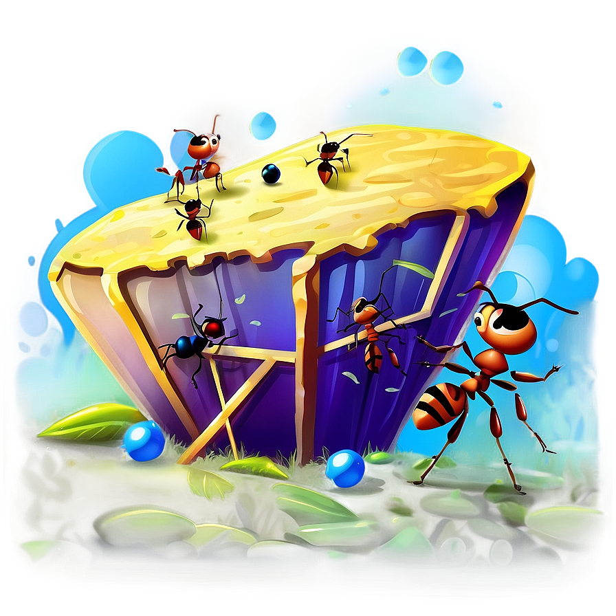 Ant Farm Illustration Png Kyh