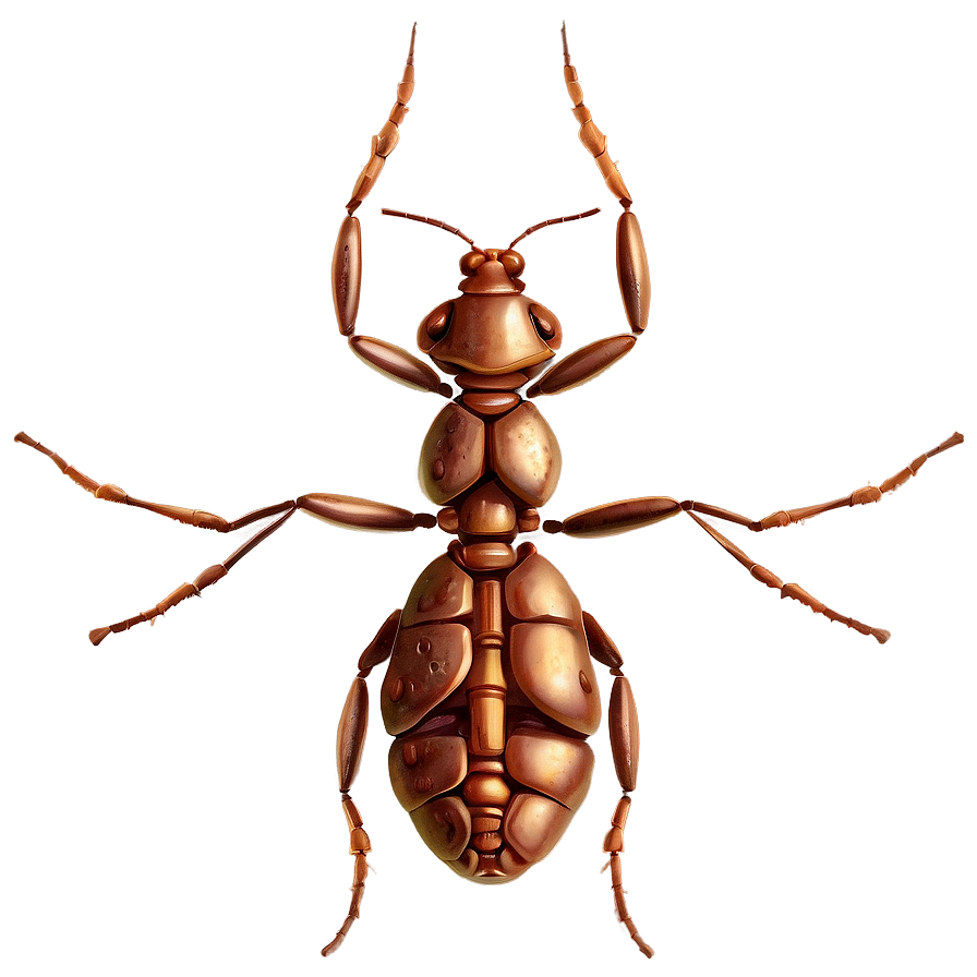 Ant Fossil Illustration Png 05242024