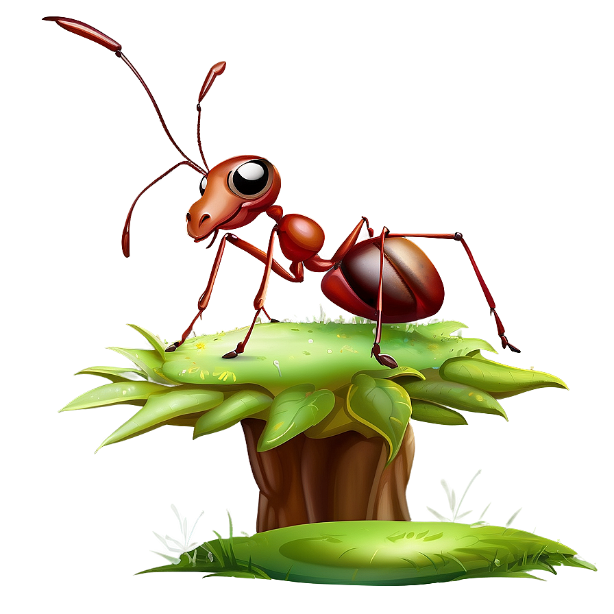 Ant In Nature Scene Png Skv