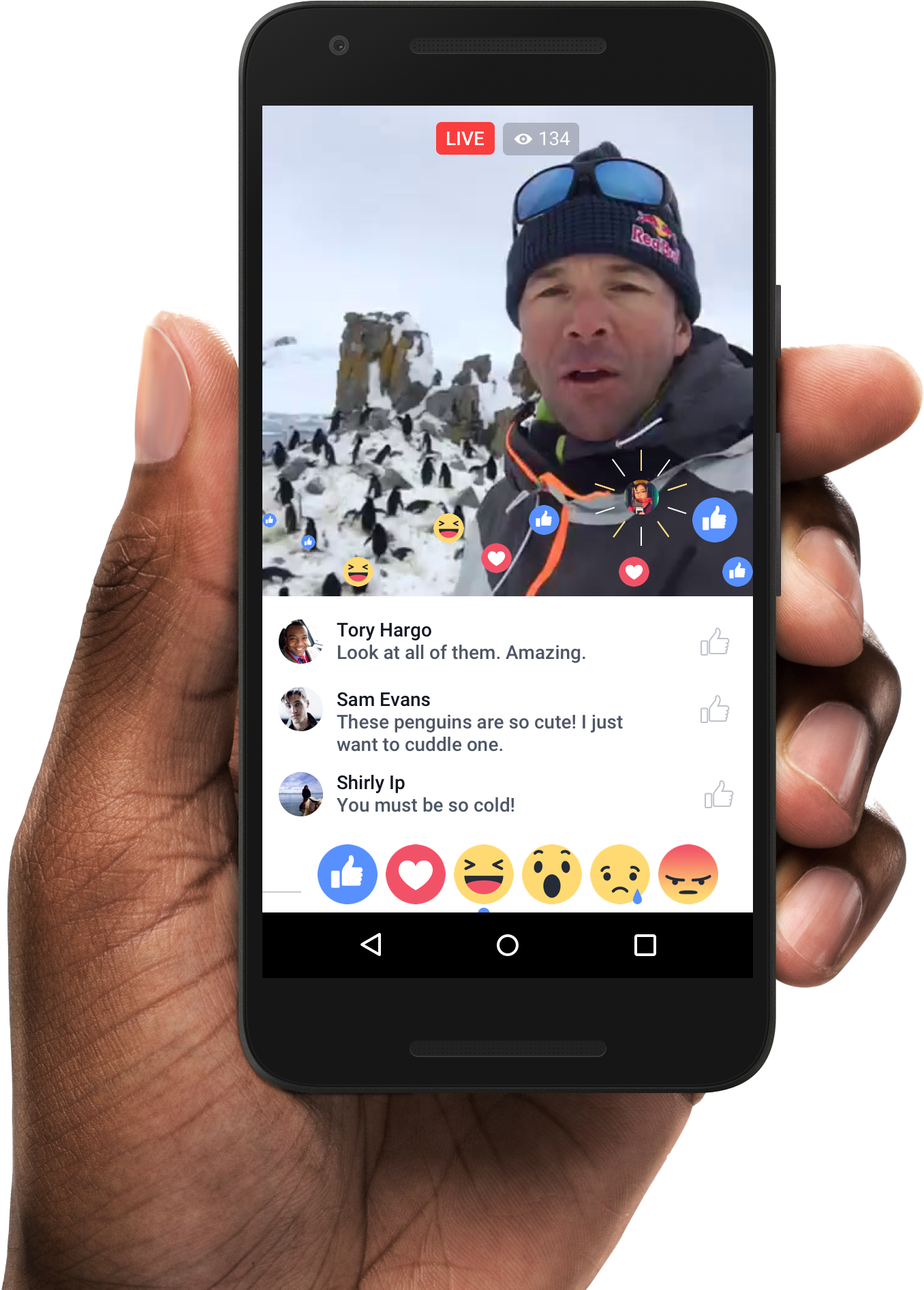 Antarctic Expedition Facebook Live