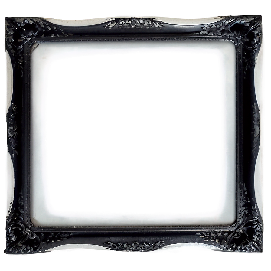 Antique Black Frame Png 05252024