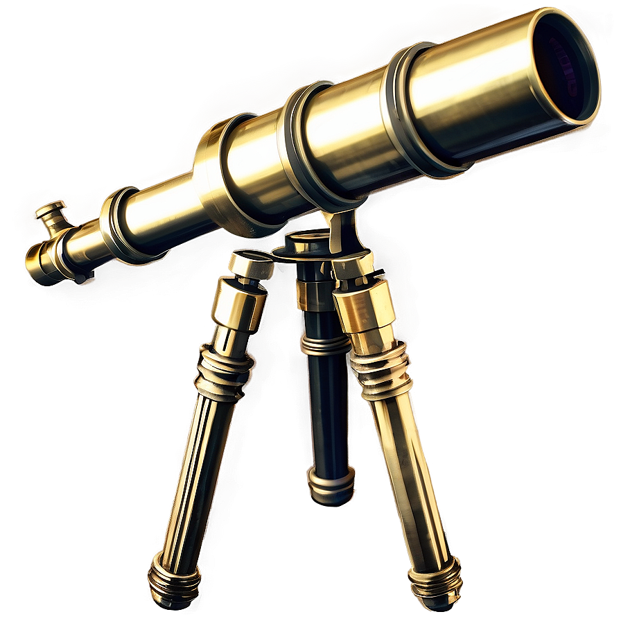 Antique Brass Telescope Png 05242024