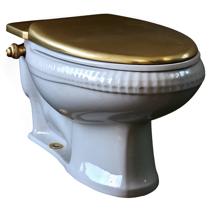 Antique Brass Toilet Png Shq