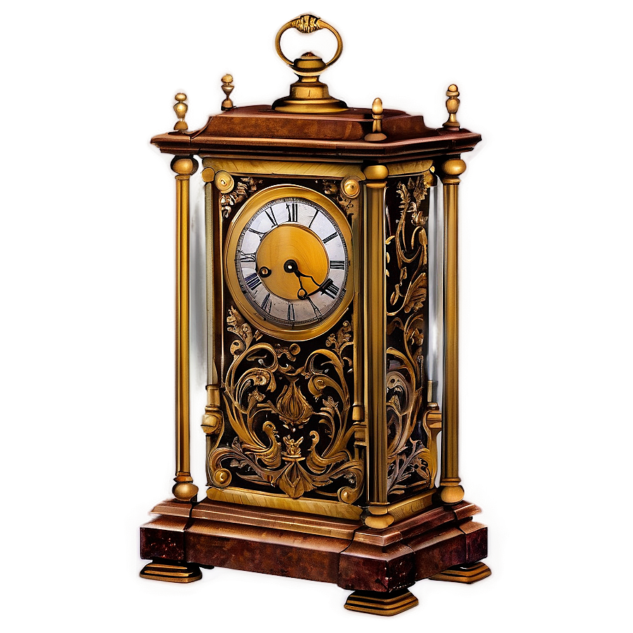 Antique Clock Clipart Png Mrv