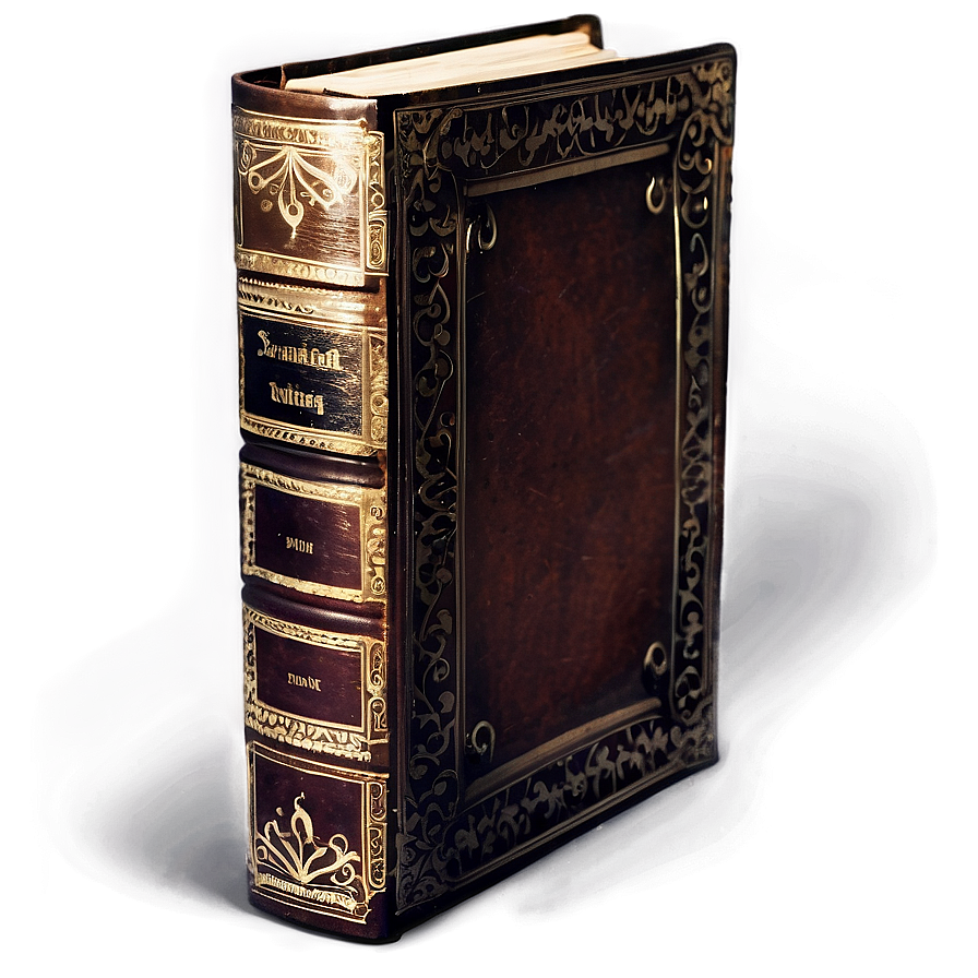 Antique Closed Book Png 53