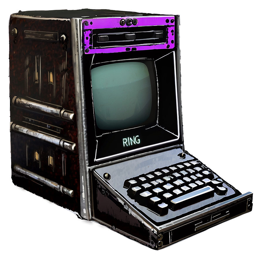 Antique Computing Device Png 60