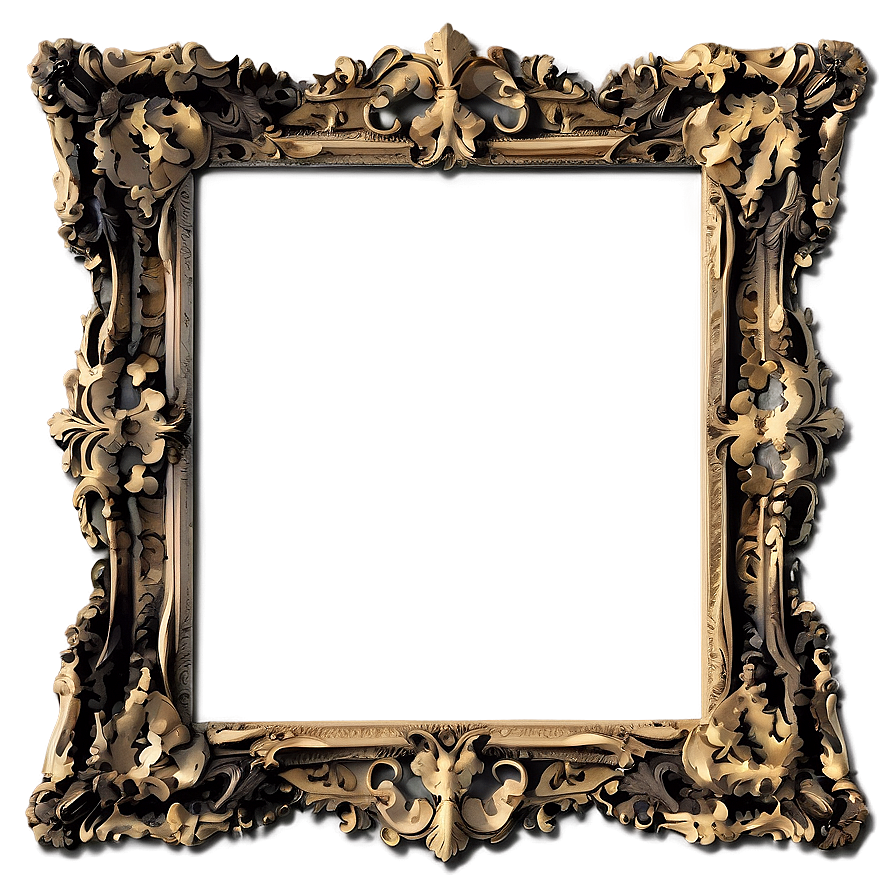 Antique Decorative Frame Png 06292024