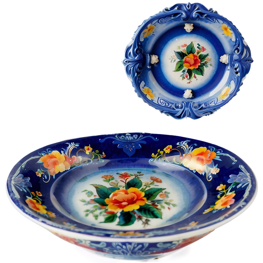 Antique Dish Png Geq23