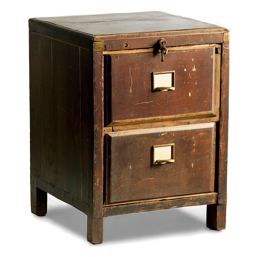 Antique Filing Cabinet Png 53