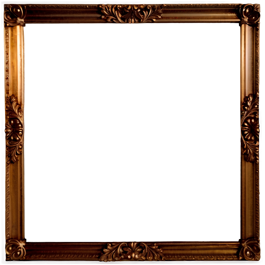 Antique Gold Frame Png Awa