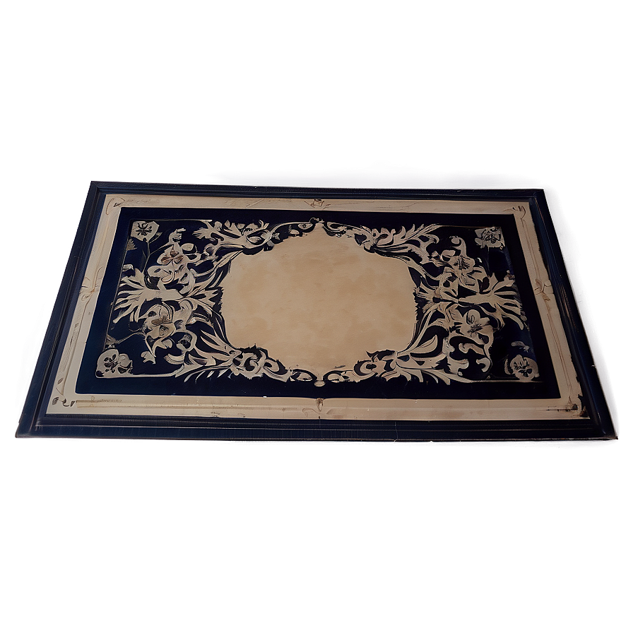 Antique Inspired Mat Png Pmp32