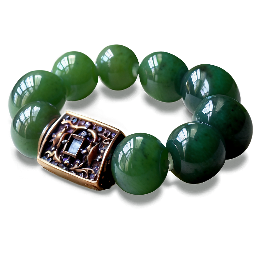 Antique Jade Bracelet Png 06112024