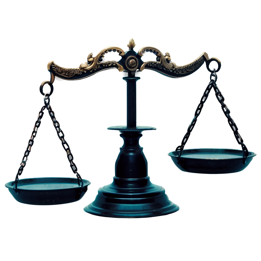 Antique Justice Scale Png Orb