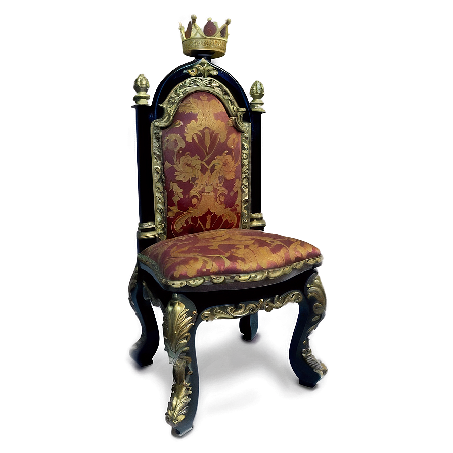 Antique King Chair Png 44