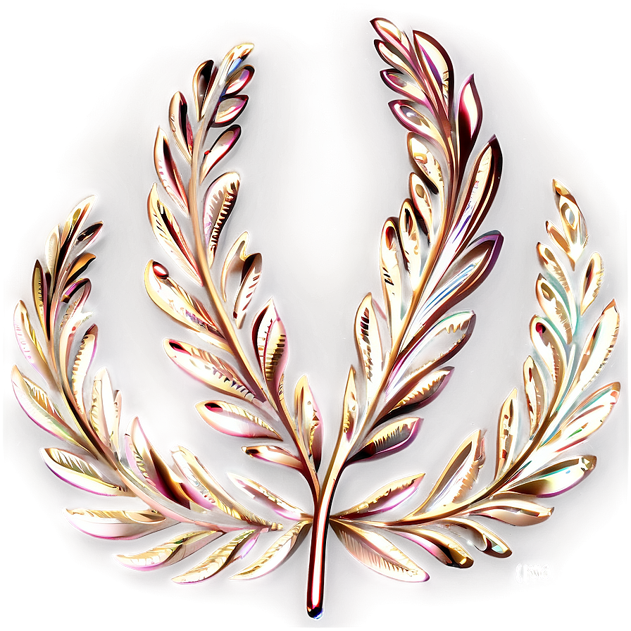 Antique Laurel Ornament Png 72