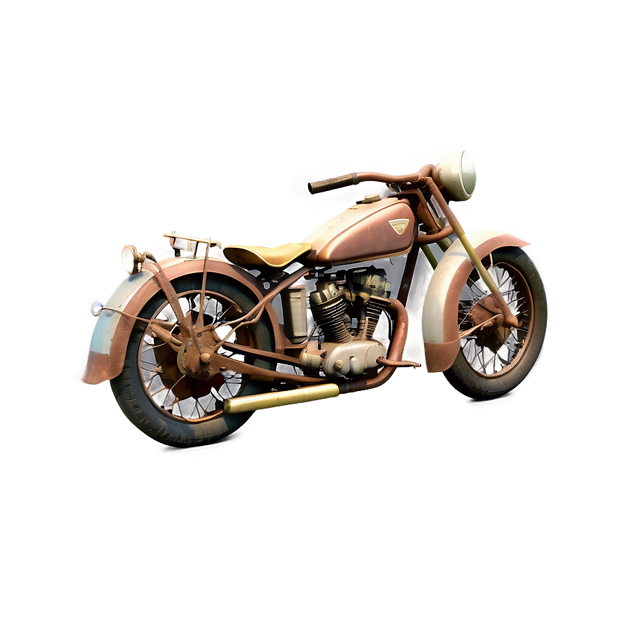 Antique Motorbike Png Igk68