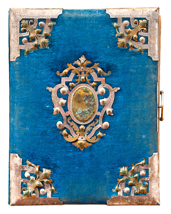 Antique Ornate Book Cover