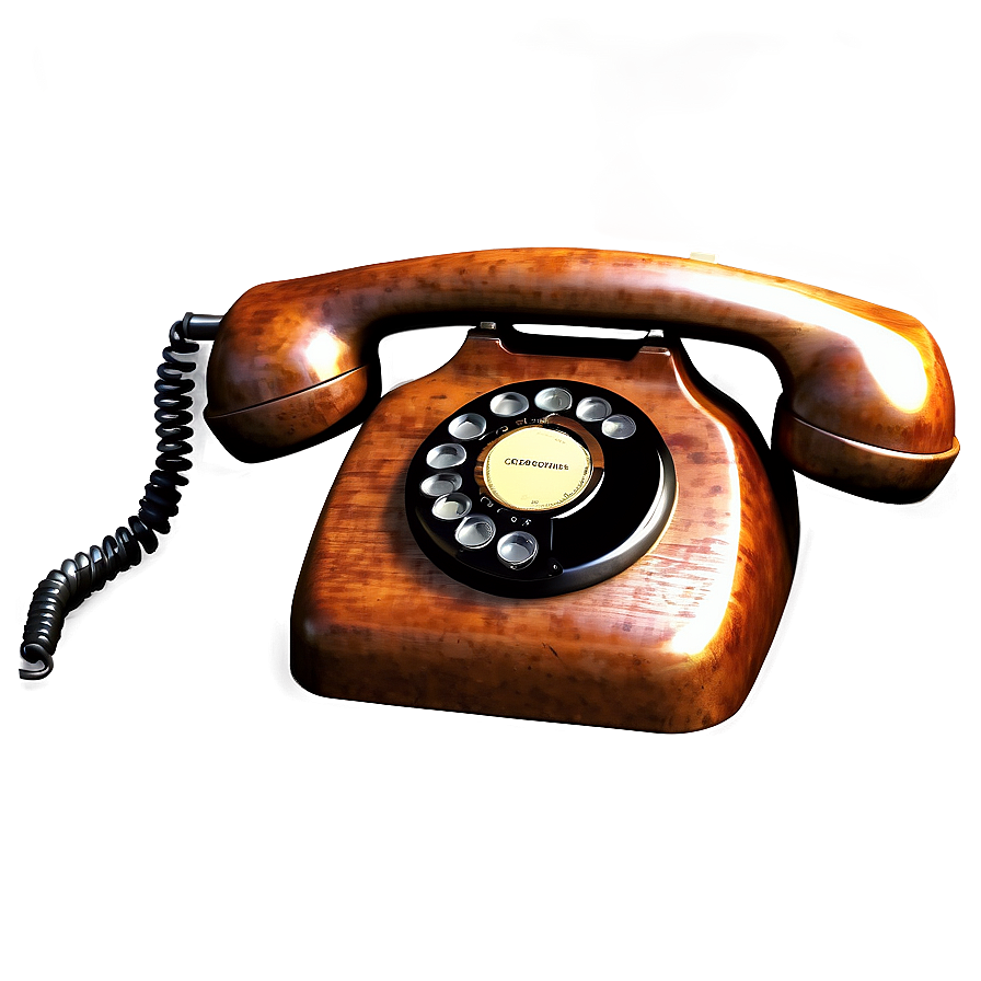 Antique Phone Render Png Dfb30 Image