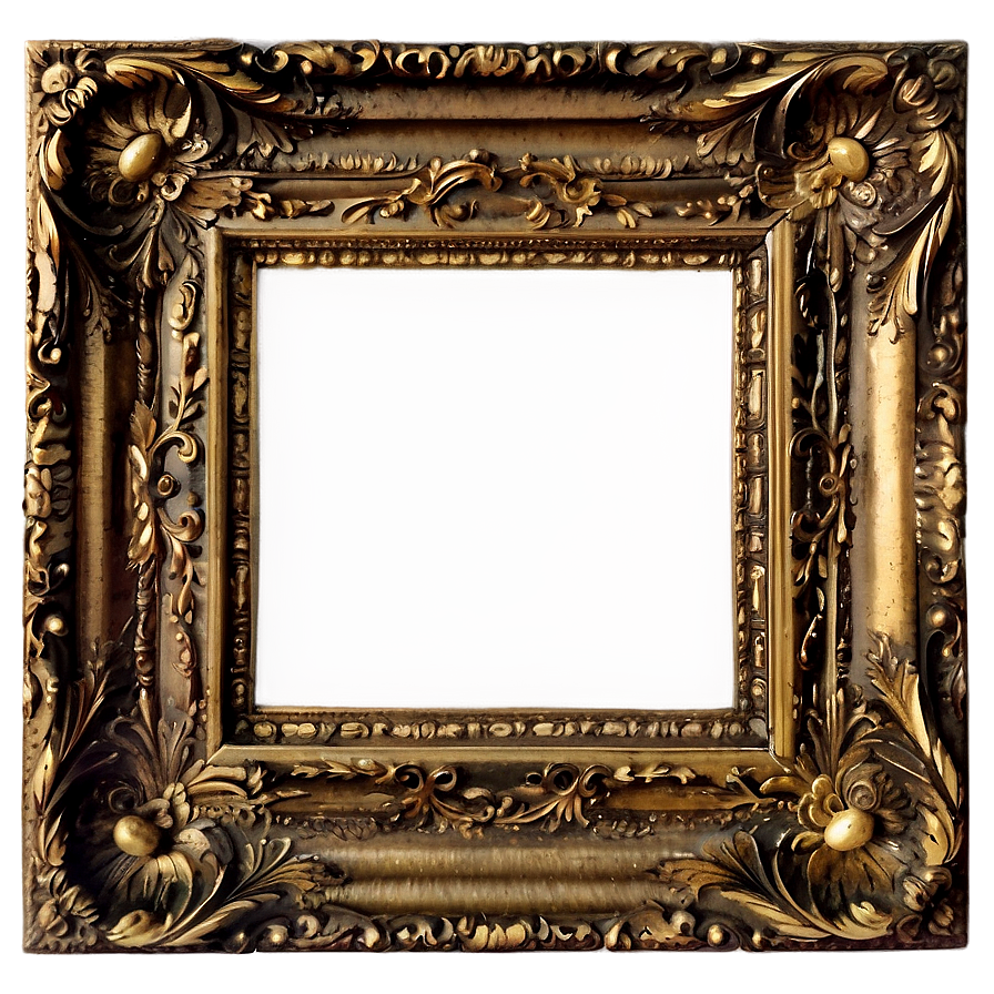 Antique Picture Frame Png Llf