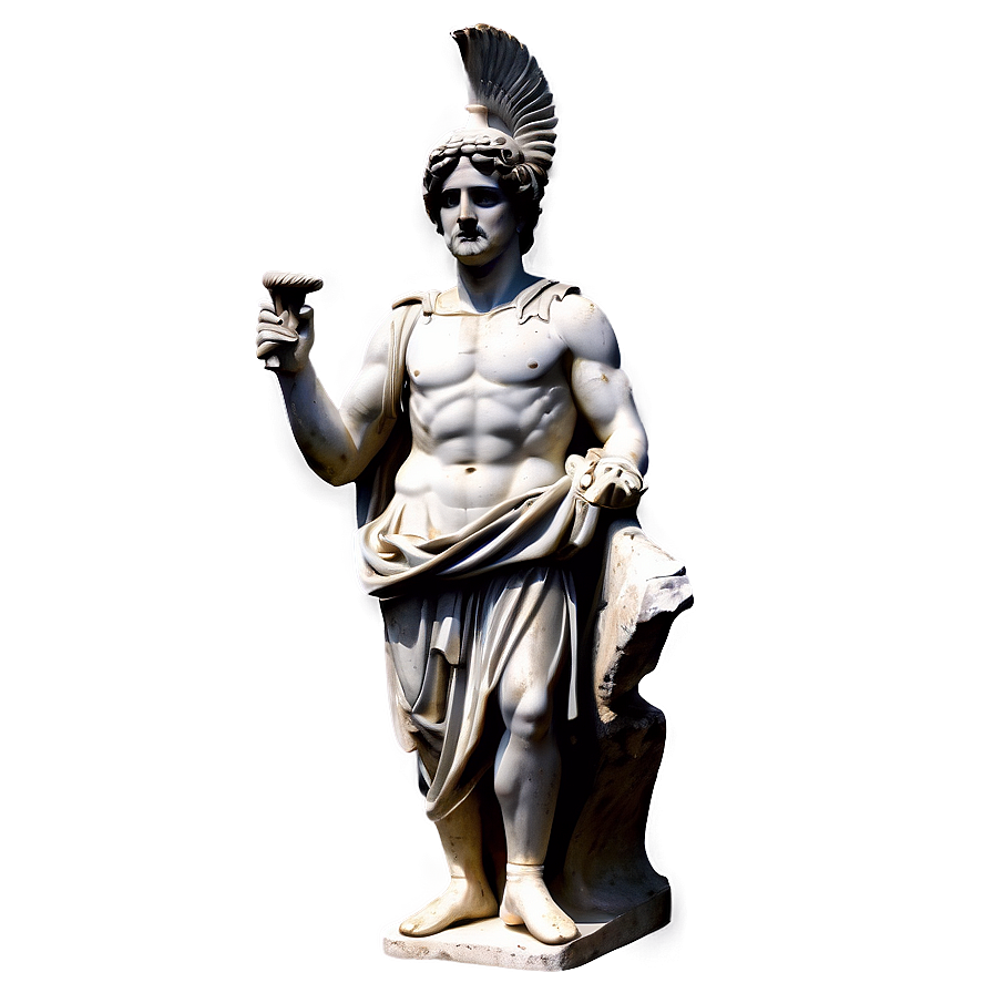 Antique Roman Statue Png 06272024