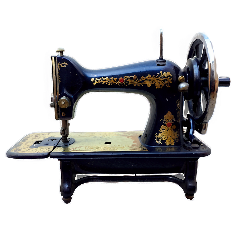 Antique Sewing Machine Png Jpt