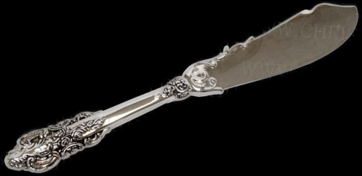 Antique Silver Butter Knife