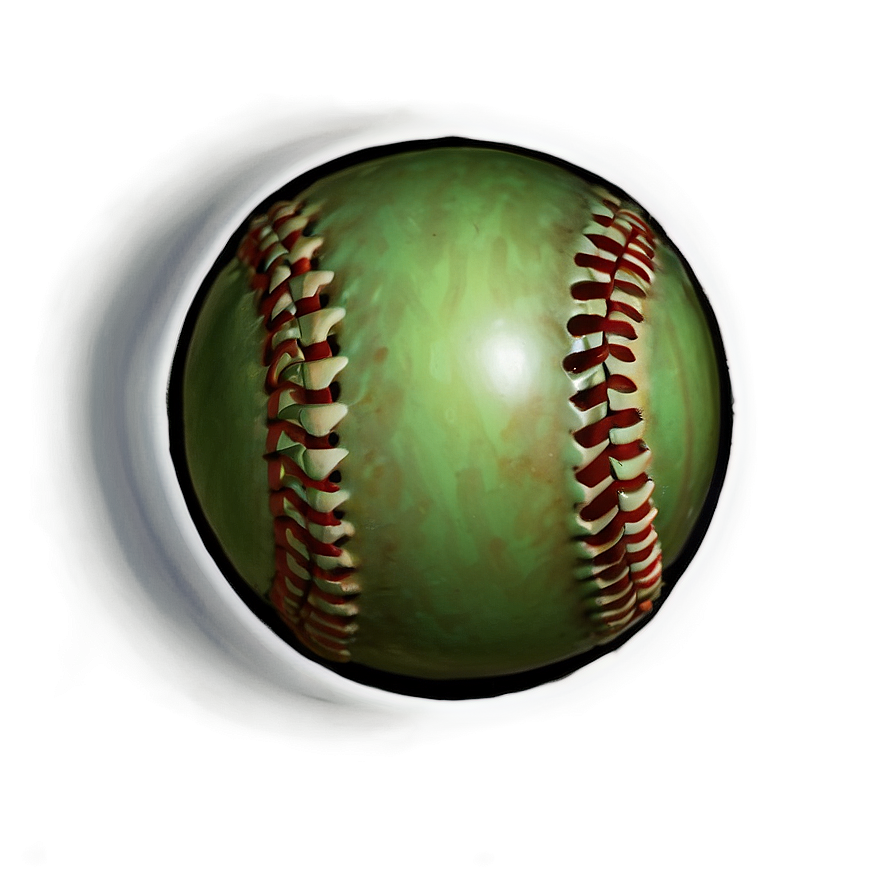 Antique Softball Drawing Png 06292024