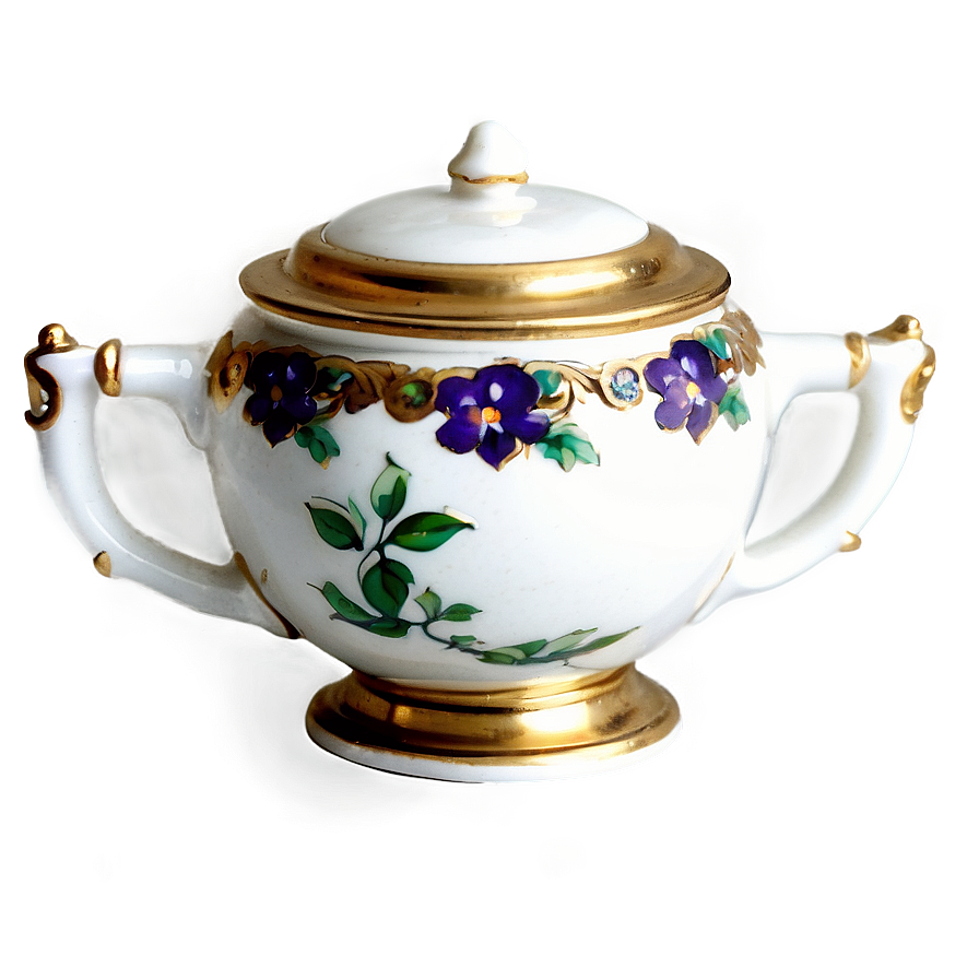 Antique Tea Cup Png 05242024