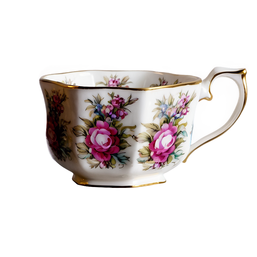 Antique Tea Cup Treasure Png 68