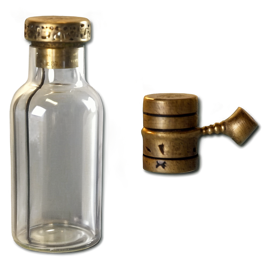 Antique Vial Png 06122024