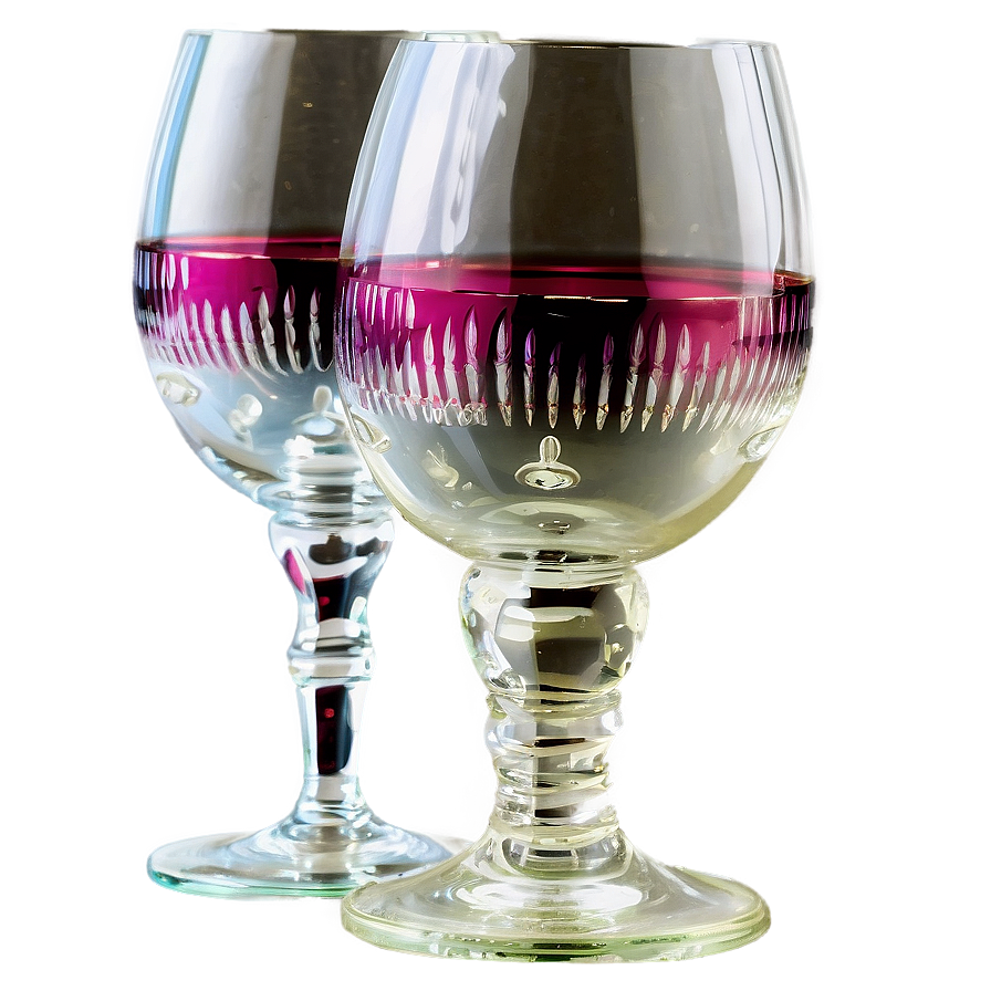 Antique Wine Glasses Treasure Png 18