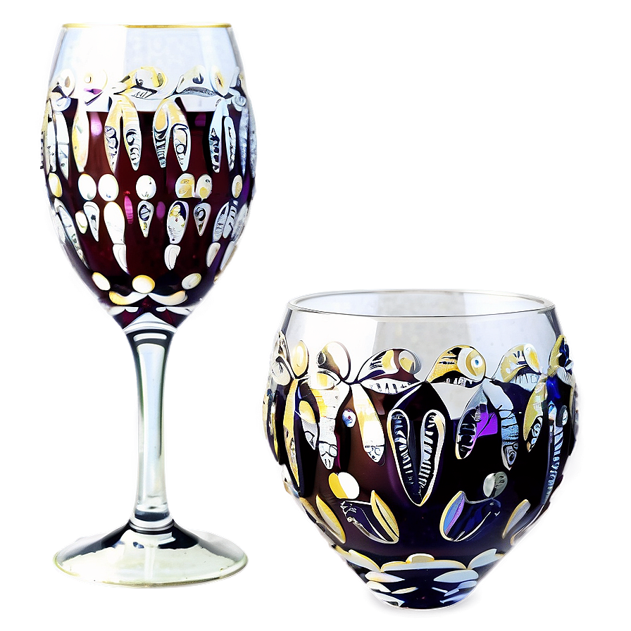 Antique Wine Glasses Treasure Png 97