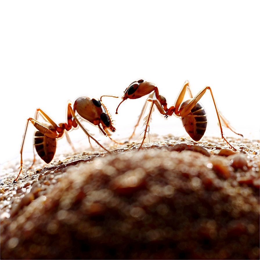 Ants Eating Png 06122024