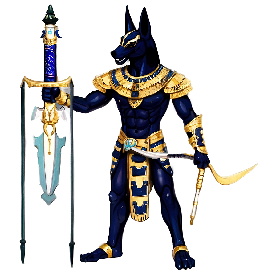 Anubis In Battle Armor Png Frr