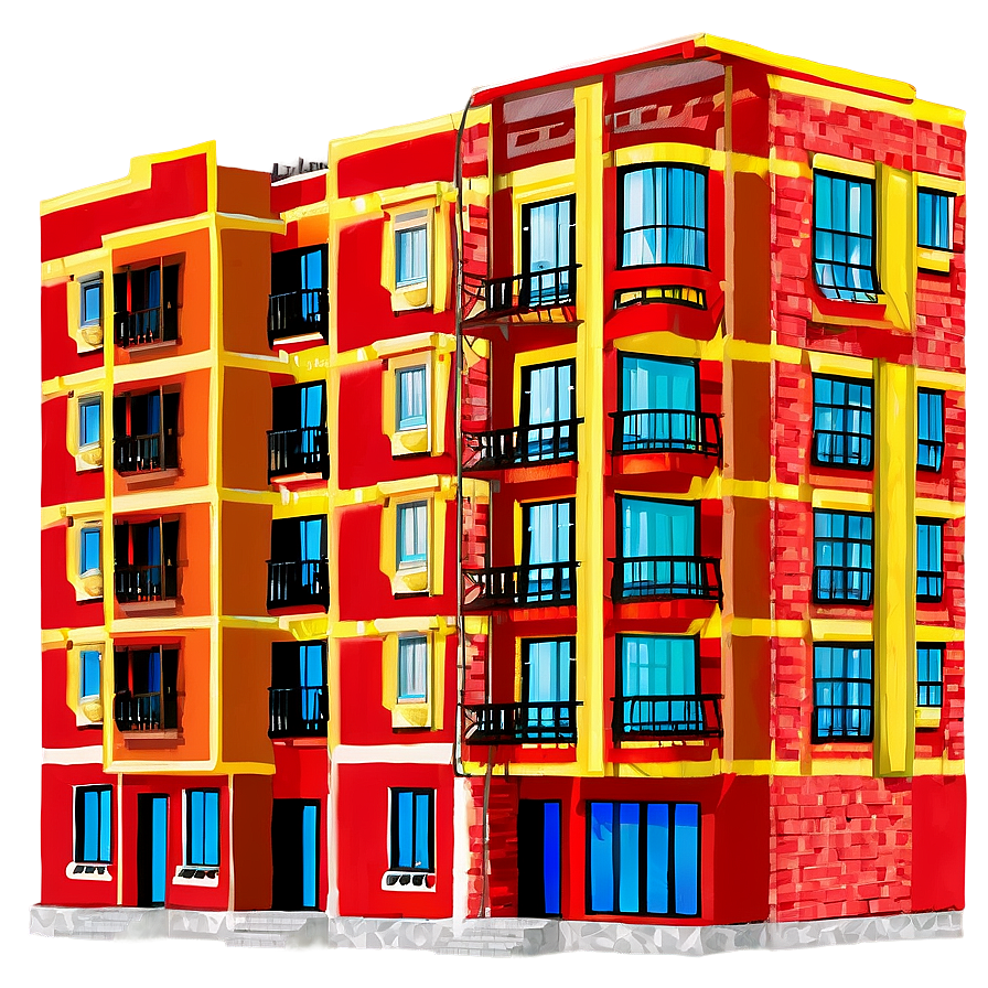 Apartment Building Exterior Png Tvn72