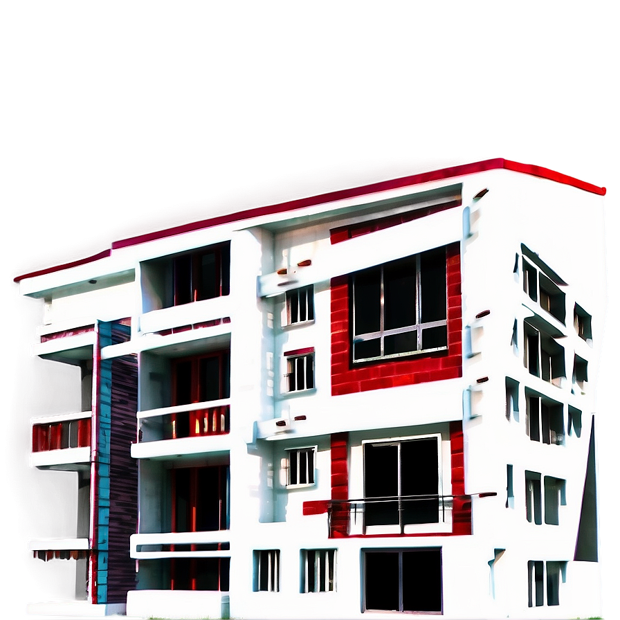 Apartment Building Exterior Png Voo