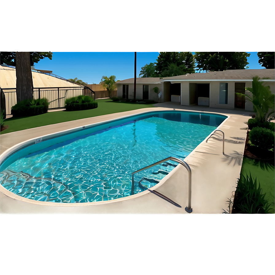 Apartment Complex Pool Png 05242024