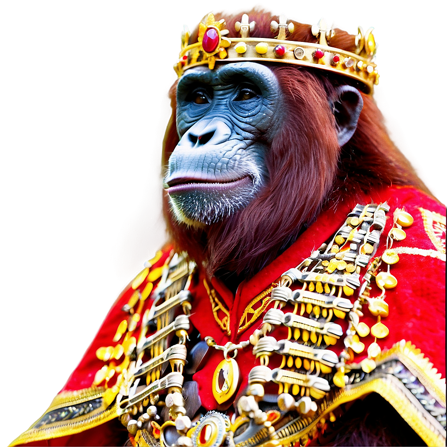 Ape King Crowned Png 06262024