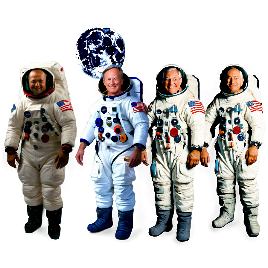 Apollo 11 Astronauts Png 06242024