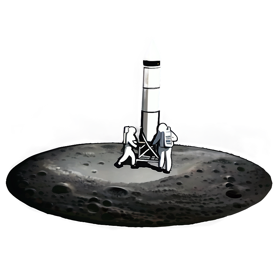 Apollo 11 Lunar Landing Png Vnt