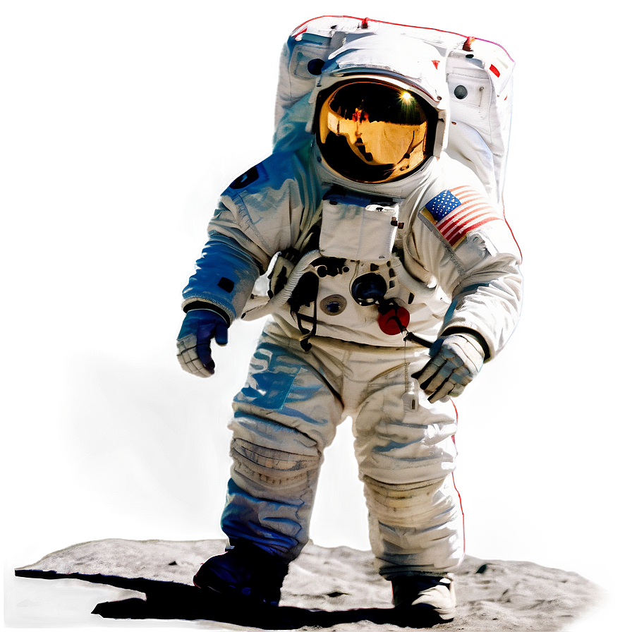 Apollo 11 Moonwalk Png Tup