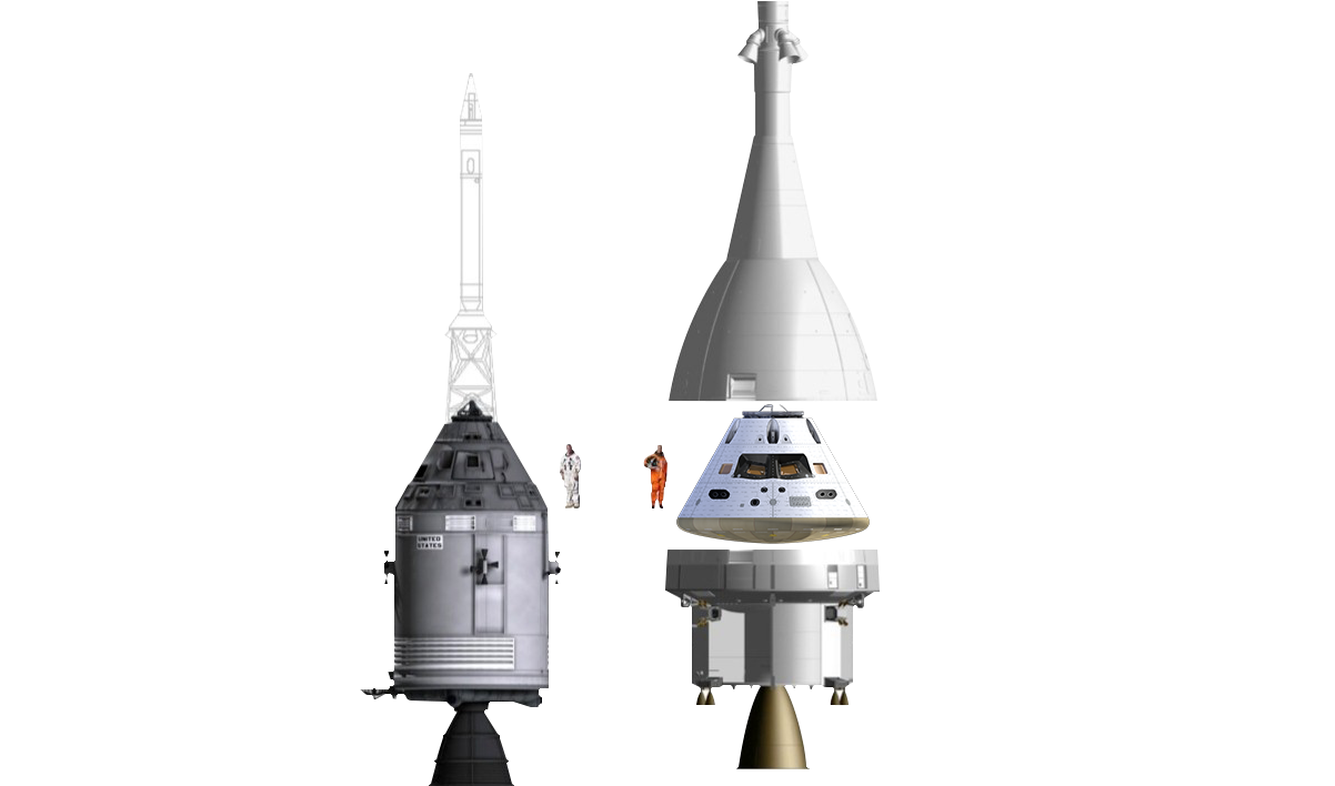 Apollo_vs_ Orion_ Spacecraft_ Comparison