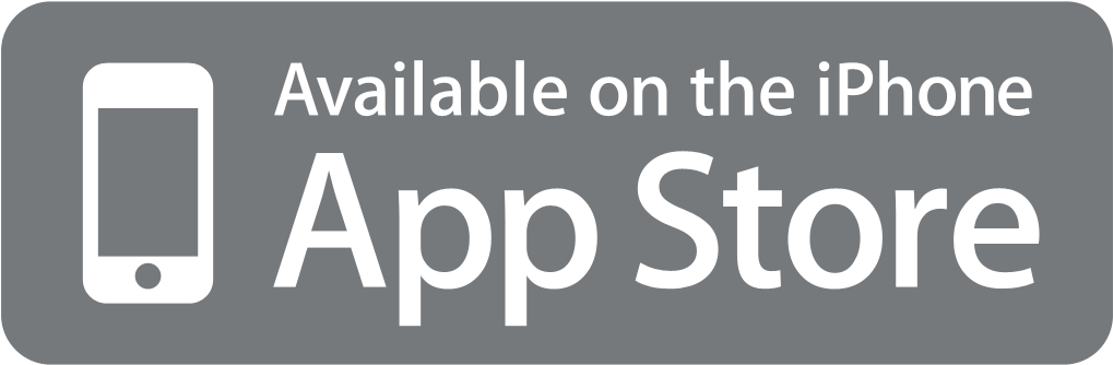 App Store Badge Gray Background