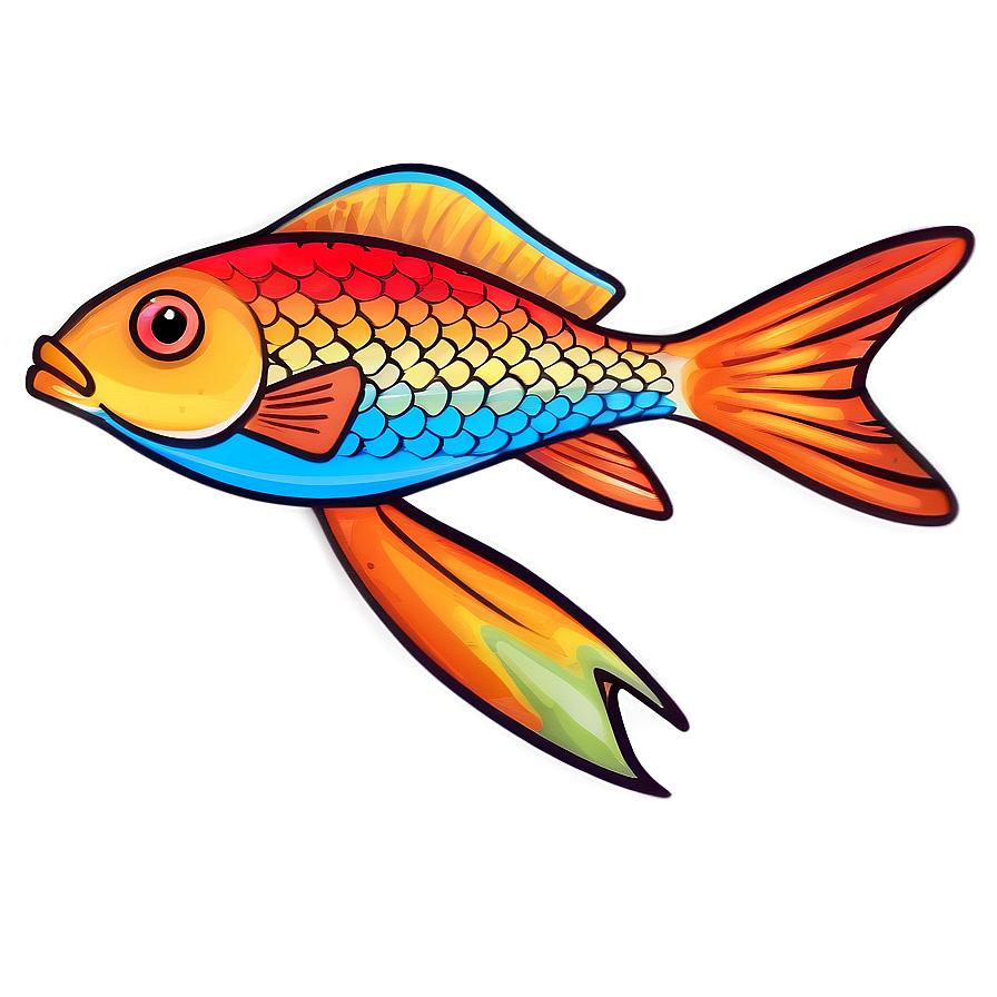 Appealing Fish Doodle Png Yqg7