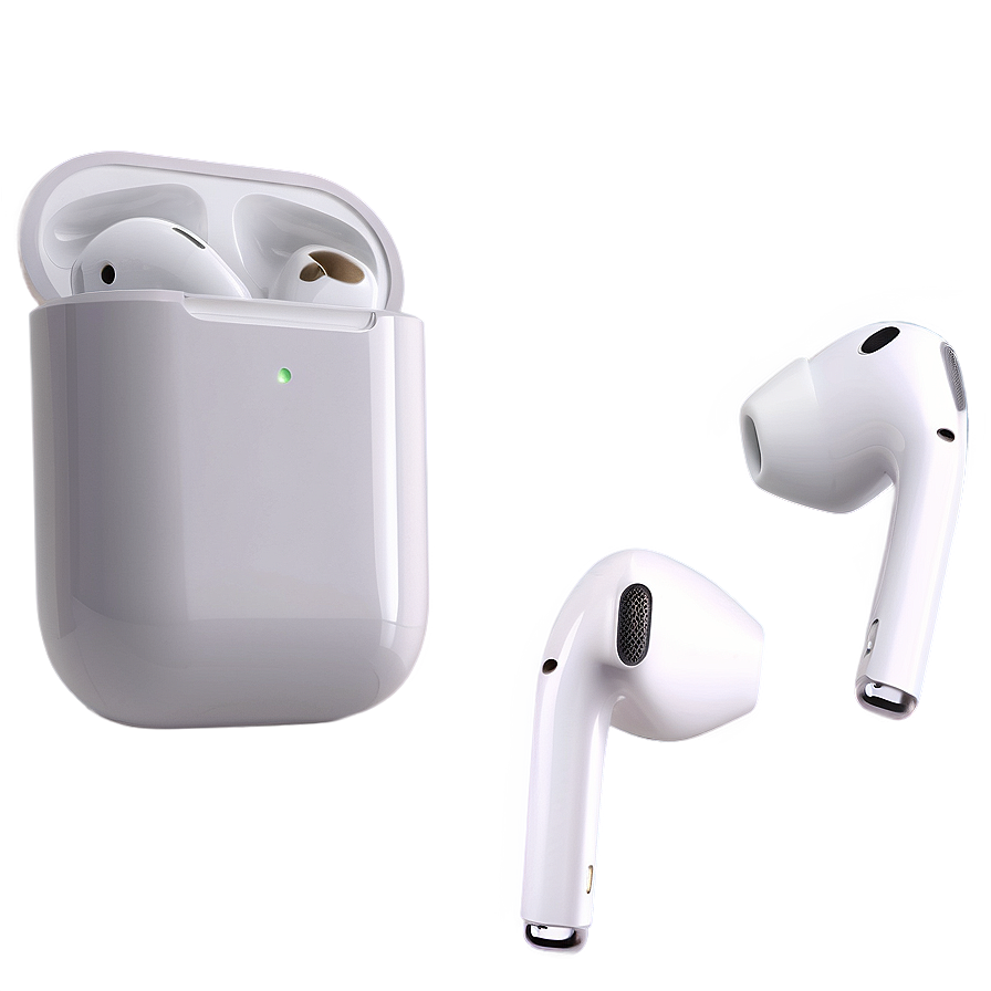 Apple Airpods In Open Case Image Png Ivb