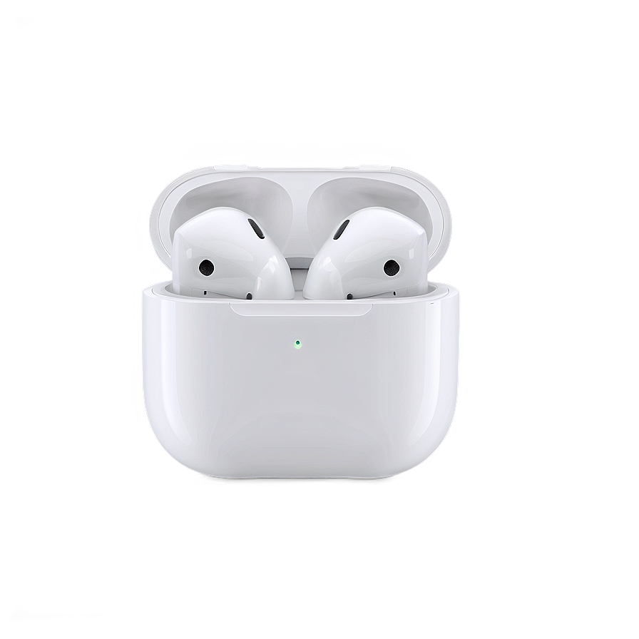 Apple Airpods Original Model Closeup Png Dnt